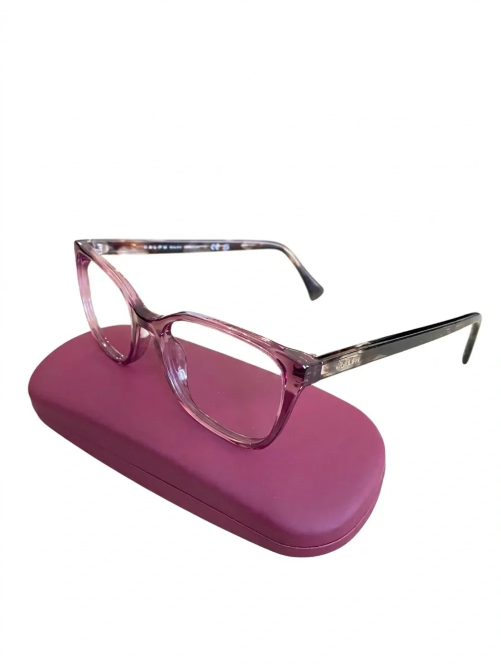 Ralph Lauren RA7137U 6008 Women's Transparent Violet 53-18-145mm Eyewear Frames